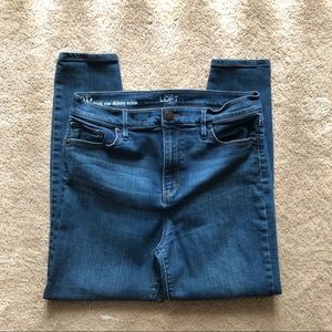 🚫SOLD Ⓜ️ercari Ann Taylor Loft High Rise Jeans 10